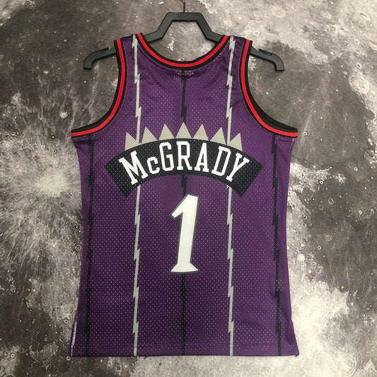 Toronto Raptors Tracy Mcgrady 1998/99 Purple Jersey By Mitchell & Ness