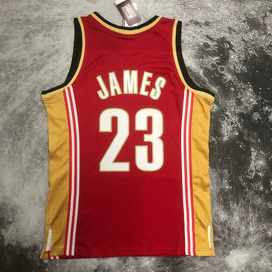 Cleveland Cavaliers Lebron James 2003/04 Red Jersey By Mitchell & Ness