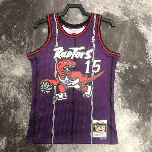Toronto Raptors Vince Carter 1998/99 Purple Jersey By Mitchell & Ness