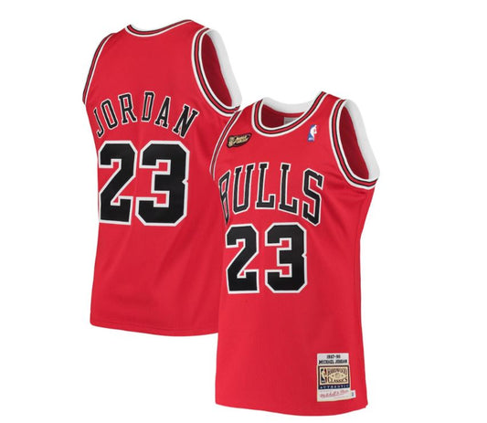 Chicago Bulls Michael Jordan 1997/98 Road Authentic Jersey By Mitchell & Ness